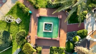 Rıhtımdaki yeşil park