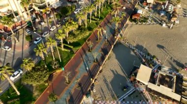 Rıhtımdaki yeşil park