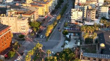 Rıhtımdaki yeşil park