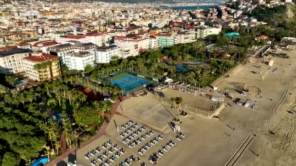 土耳其Alanya海滨旅馆 — 图库视频影像