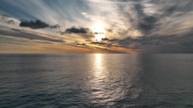 Türkiye 'nin günbatımı Alanya