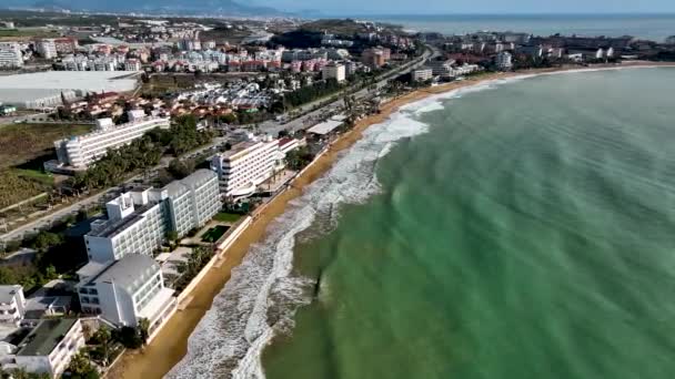 Beautiful Beach Turkey Alanya — Video