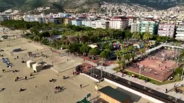 Türkiye'de alanya havadan görünümü