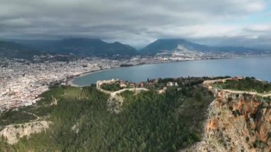 Türkiye'de alanya havadan görünümü
