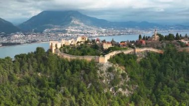 Türkiye'de alanya havadan görünümü