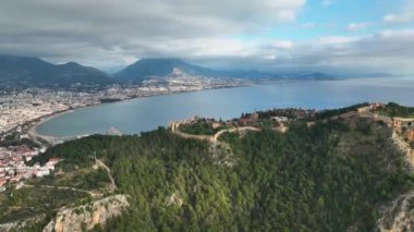 Türkiye'de alanya havadan görünümü