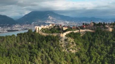 Türkiye'de alanya havadan görünümü