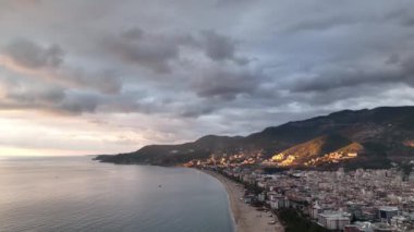Türkiye'de alanya havadan görünümü