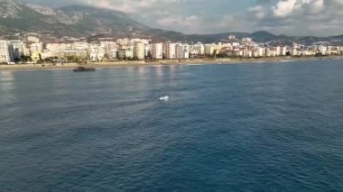 Türkiye'de alanya havadan görünümü