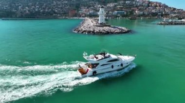 Türkiye'de alanya havadan görünümü