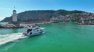 Türkiye'de alanya havadan görünümü