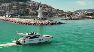 Türkiye'de alanya havadan görünümü