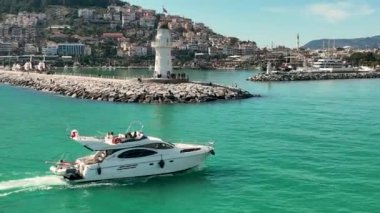 Türkiye'de alanya havadan görünümü