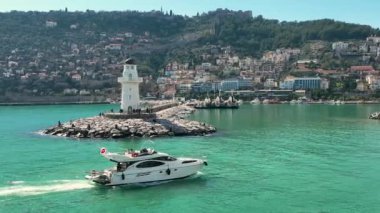 Türkiye'de alanya havadan görünümü