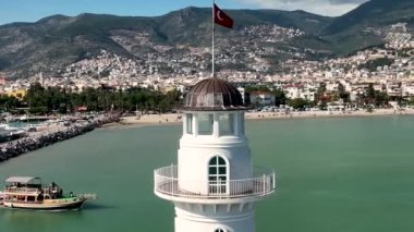 Light House Aerial view 4K