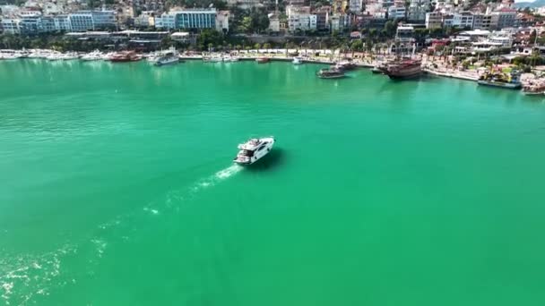 Letecký Pohled Turecko Alanya — Stock video