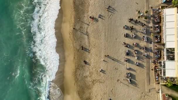Praia Bar Alanaya Turquia — Vídeo de Stock