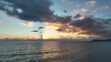 Türkiye 'nin günbatımı Alanya