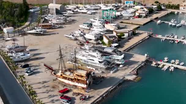Яхти Порту — стокове відео