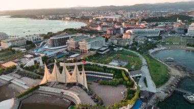 Türkiye 'deki İHA' da çekilen oteller Alanya Avsallar 4 K.