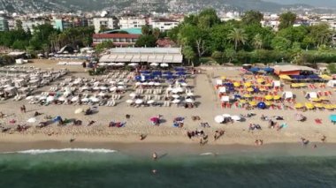 Kleopatra Sahili hava manzarası