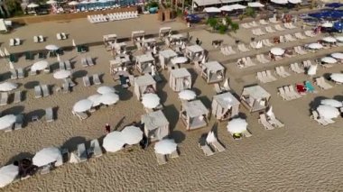 Kleopatra Sahili hava manzarası