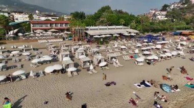 Kleopatra Sahili hava manzarası