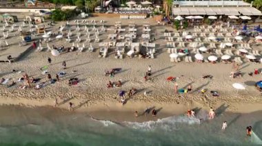 Kleopatra Sahili hava manzarası