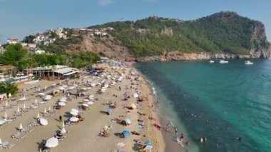 Kleopatra Sahili hava manzarası