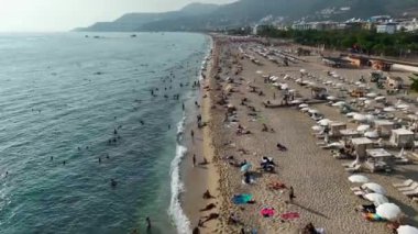 Kleopatra Sahili hava manzarası