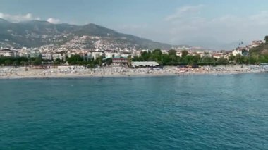 Kleopatra Sahili hava manzarası