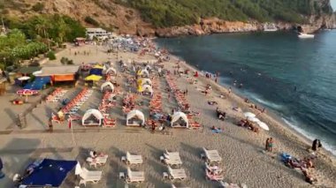 Kleopatra Sahili hava manzarası