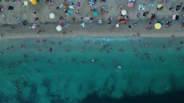 Denizin gök mavisi Türkiye Alanya