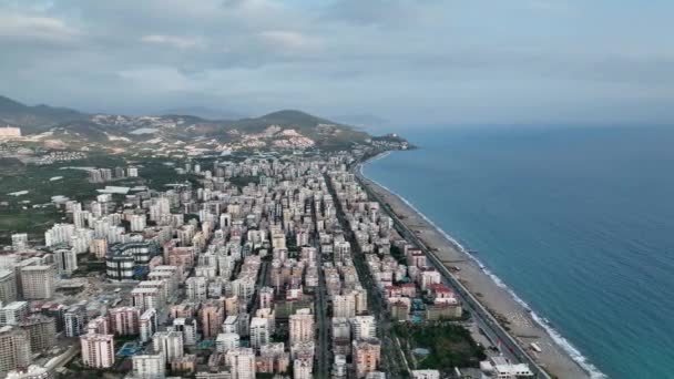 マフマル航空の眺めトルコ Alanya — ストック動画