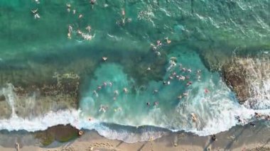 Yaz Sahil Mahmutlar Türkiye Alanya 4 K