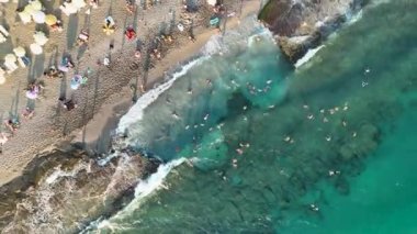 Yaz Sahil Mahmutlar Türkiye Alanya 4 K
