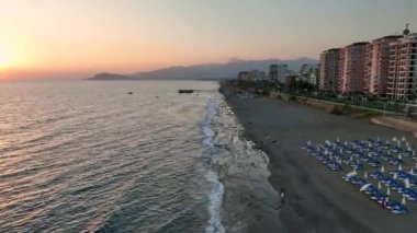Yaz Sahil Mahmutlar Türkiye Alanya 4 K