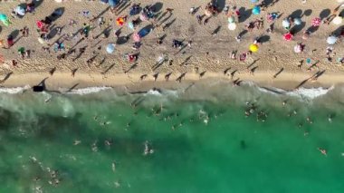 Kleopatra Sahili hava manzarası