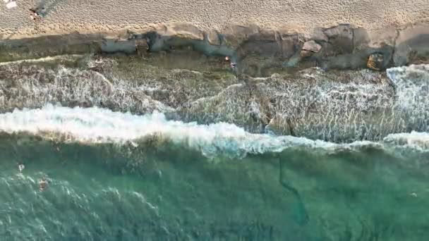 Letnia Plaża Mahmutlar Turcja Alanya — Wideo stockowe