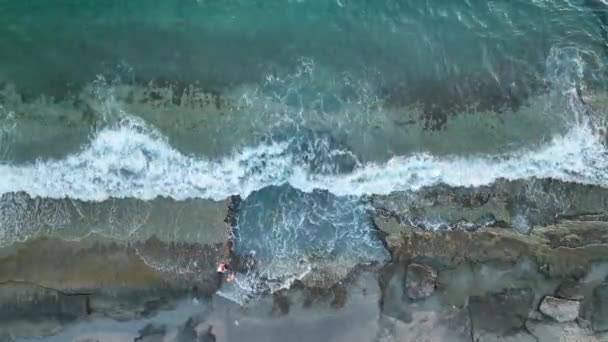 Spiaggia Estiva Mahmutlar Turchia Alanya — Video Stock