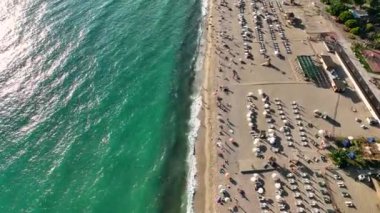 Kleopatra Sahili hava manzarası