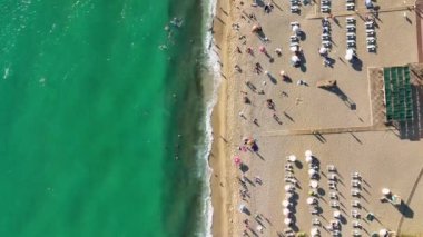 Kleopatra Sahili hava manzarası