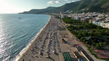 Kleopatra Sahili hava manzarası