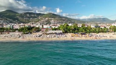 Kleopatra Sahili hava manzarası