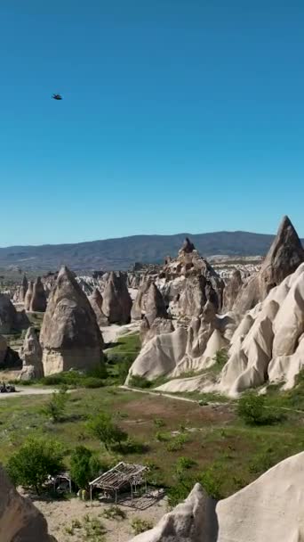 Paesaggio Cosmico Della Cappadocia — Video Stock