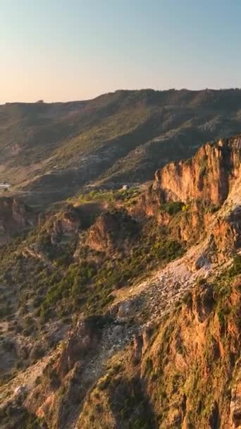Uitzicht Vanuit Lucht Turkije Alanya — Stockvideo