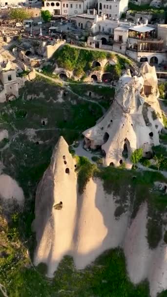 Cappadocia Aerial View — Stock Video