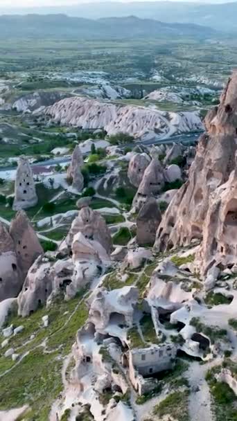 Cappadocië Vanuit Lucht — Stockvideo