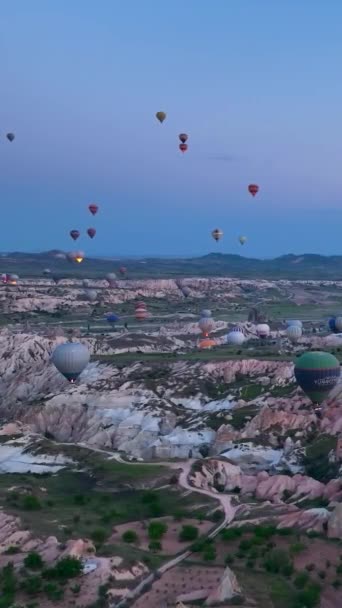 Słynne Miasto Cappadocia Turcja — Wideo stockowe