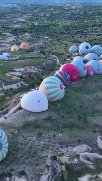 Beroemde Stad Cappadocië Turkije — Stockvideo